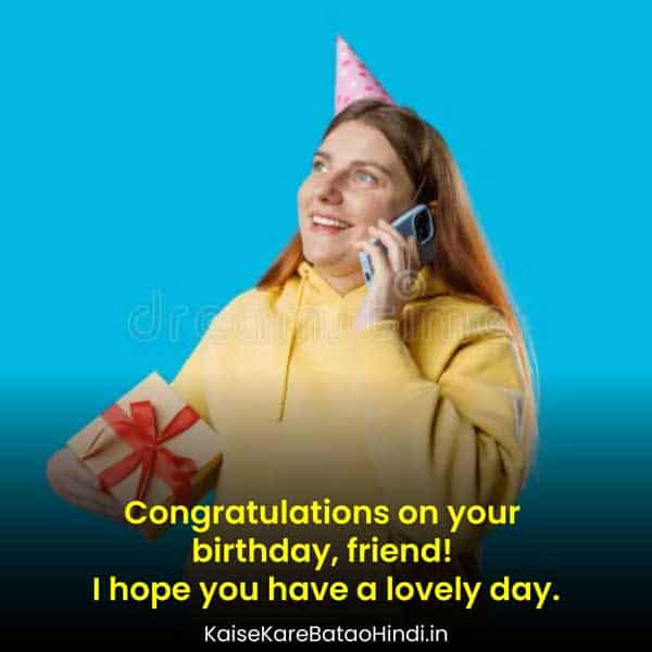 Dost Ko Birthday Wish Kaise Kare in English Phone Call Par