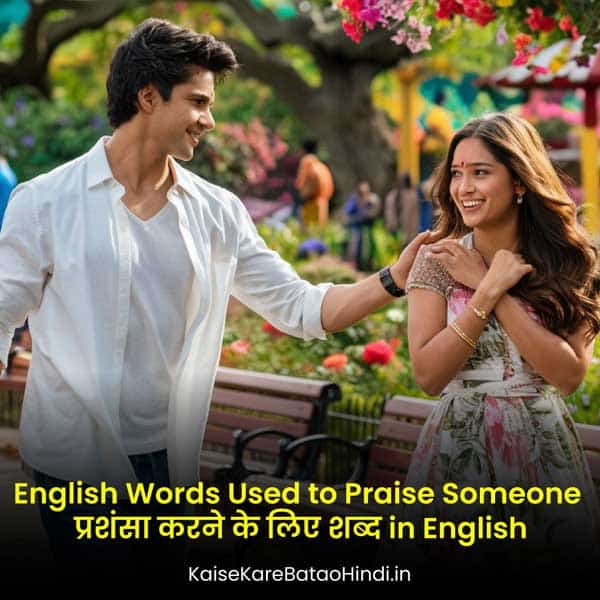 Kisi Ki Tareef Karne Ke Liye 10 Words in English (प्रशंसा करने के लिए शब्द in English)